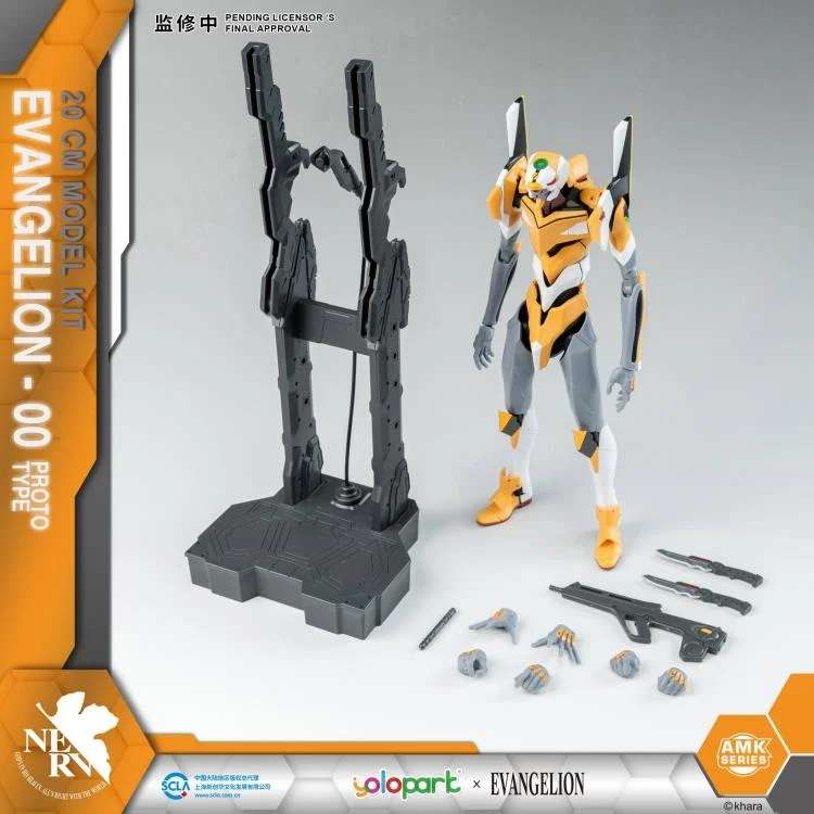 Yolopark - Evangelion Eva - 00 AMK Model Kit by Yolopark 20cm