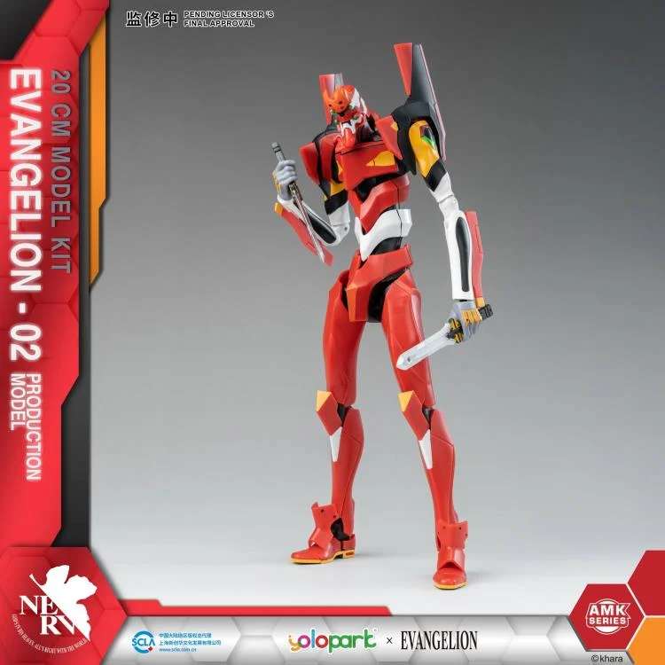 Yolopark - Evangelion Eva - 02 AMK Model Kit by Yolopark 20cm