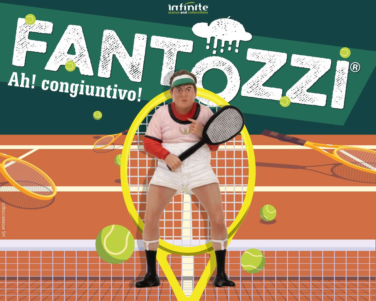 Fantozzi – Fantozzi Ah! Subjunctive! PVC Mini Figures by LAB7 Malta, Europe
