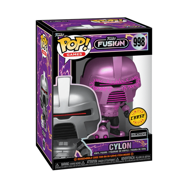Funko - Funko Fusion POP Games Cylon 998 with Chase Chance
