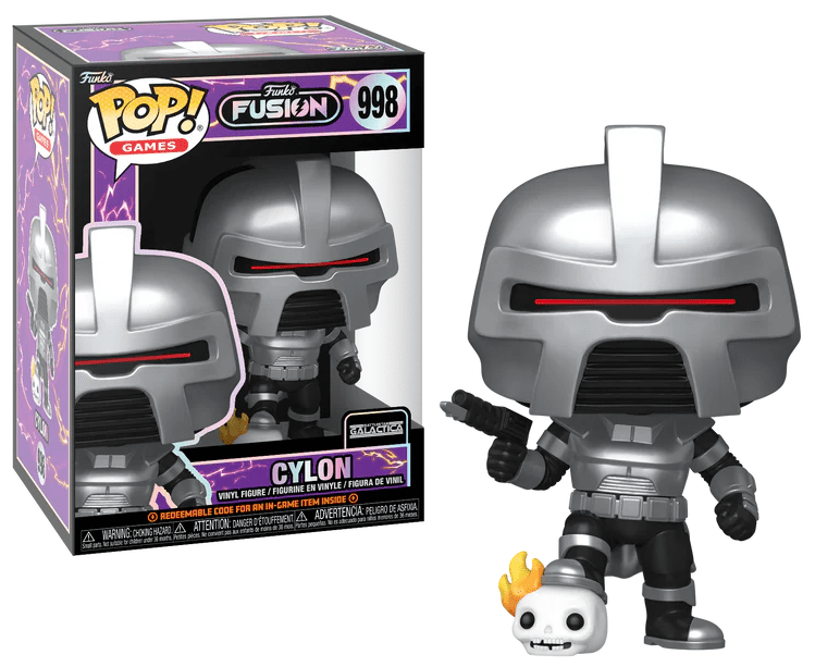 Funko - Funko Fusion POP Games Cylon 998 with Chase Chance