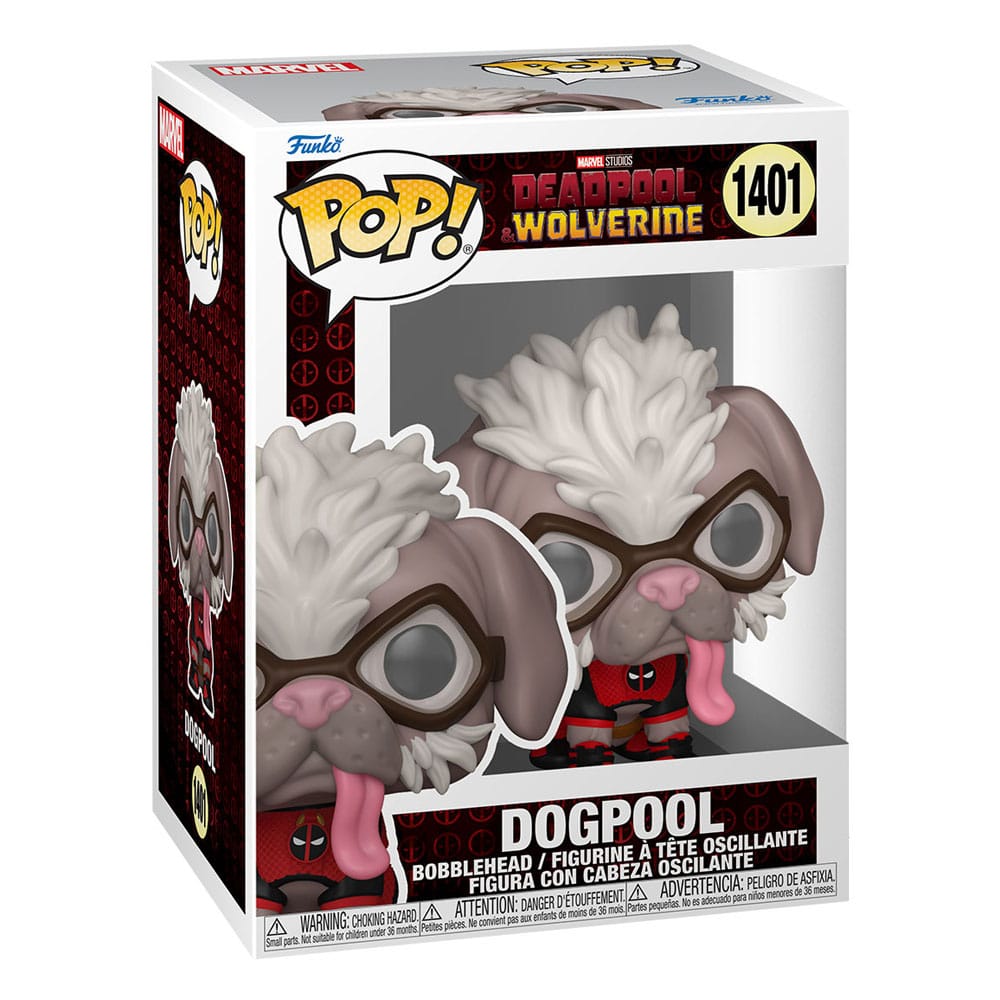 Funko POP! Dogpool Vinyl Figure 9cm – Deadpool 3 Edition by LAB7 Malta, Europe