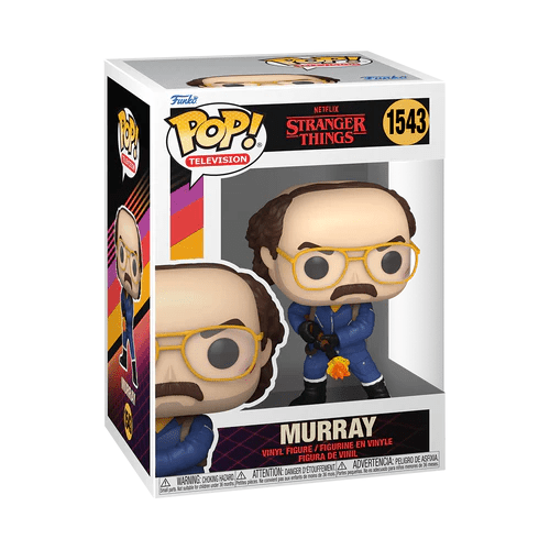 Funko - Funko Pop Stranger Things Murray with Flamethrower 1543