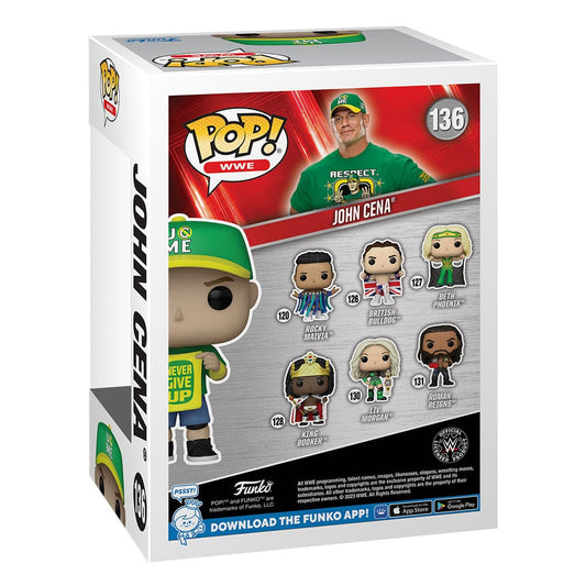 Funko WWE POP! Vinyl Figure – John Cena (Never Give Up) 9 cm by LAB7 Malta, Europe