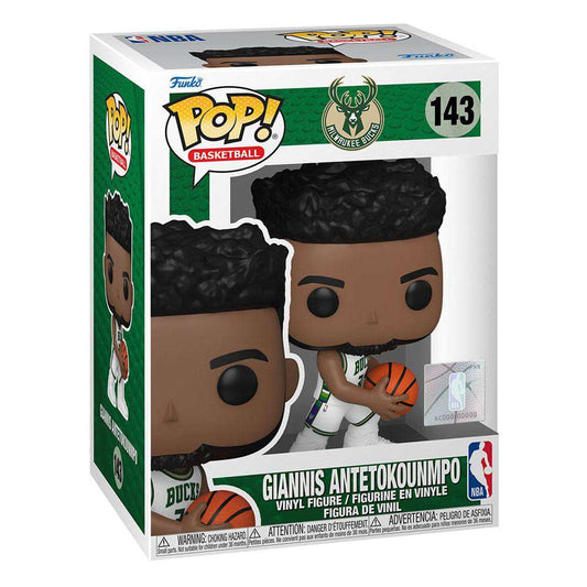 Funko POP! Giannis Antetokounmpo Milwaukee Bucks 2021 City Edition Jersey Pop! 143 by LAB7 Malta, Europe