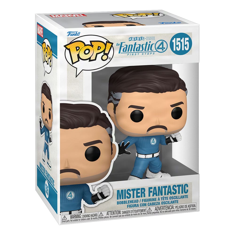 Funko - Funko POP! Mister Fantastic – Fantastic Four: First Steps Figure