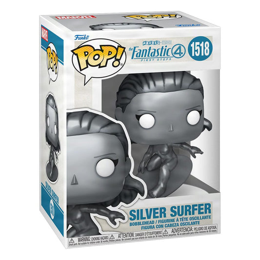 Funko POP! Silver Surfer – Fantastic Four: First Steps Figure by LAB7 Malta, Europe