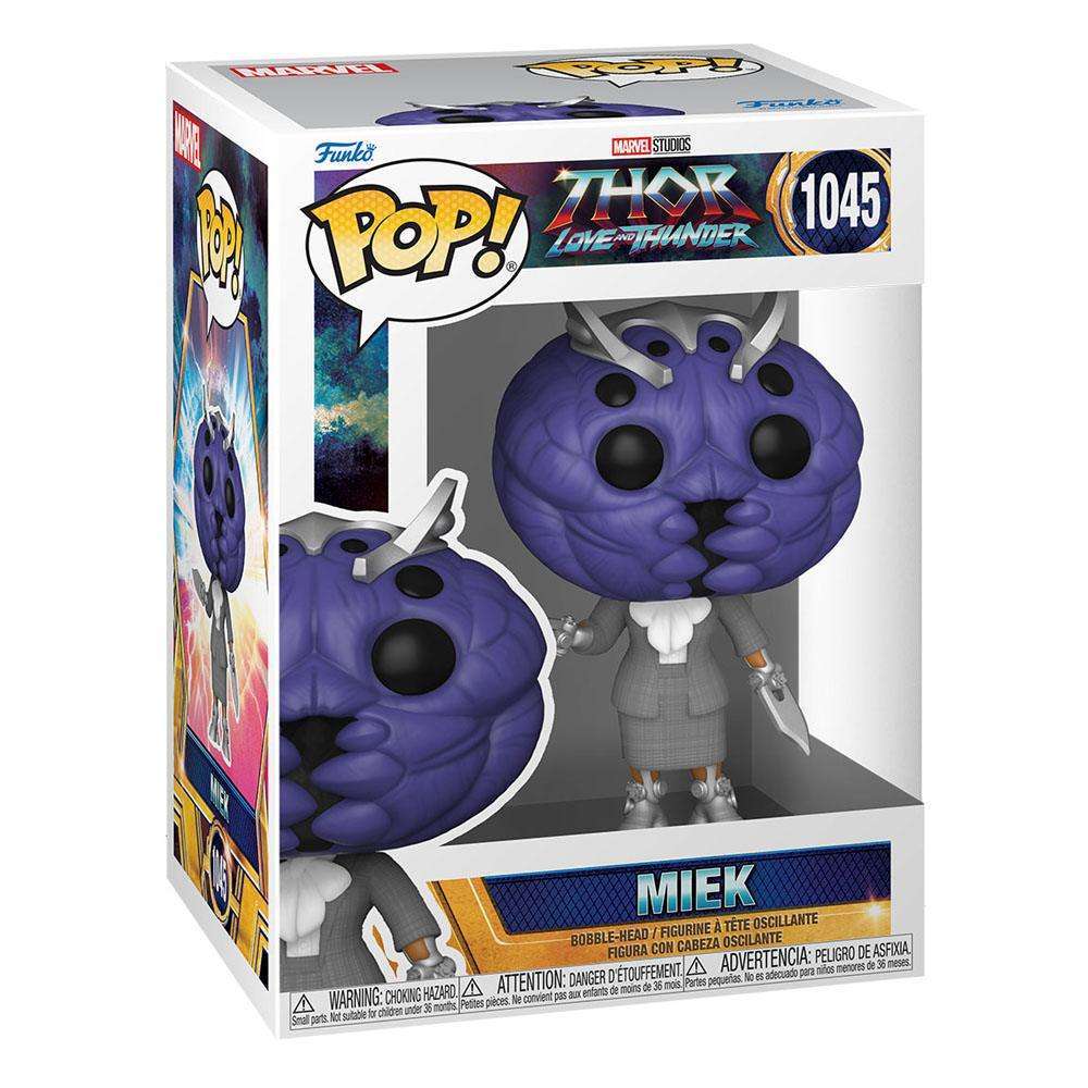 Buy Funko POP! Thor 4: Love and Thunder - Miek Pop! #1045 2 - fast Malta shipping across Europe. Limited stock, secure checkout. Order now!