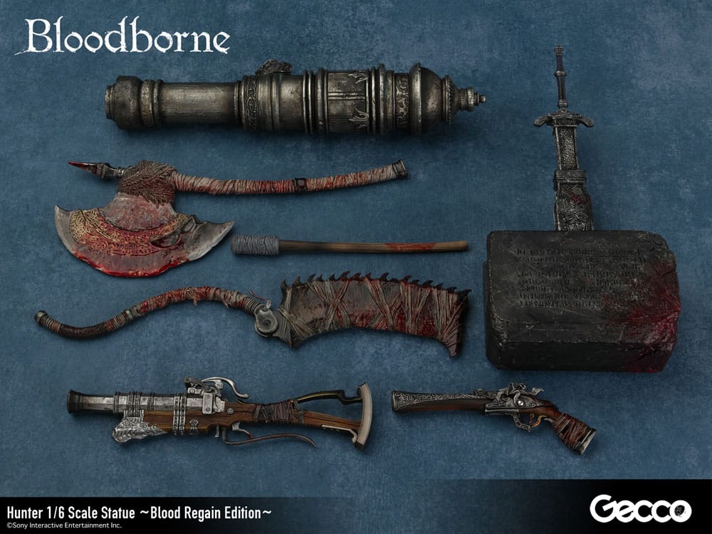 Gecco - Bloodborne Hunter “Blood Regain” PVC Statue 32 cm