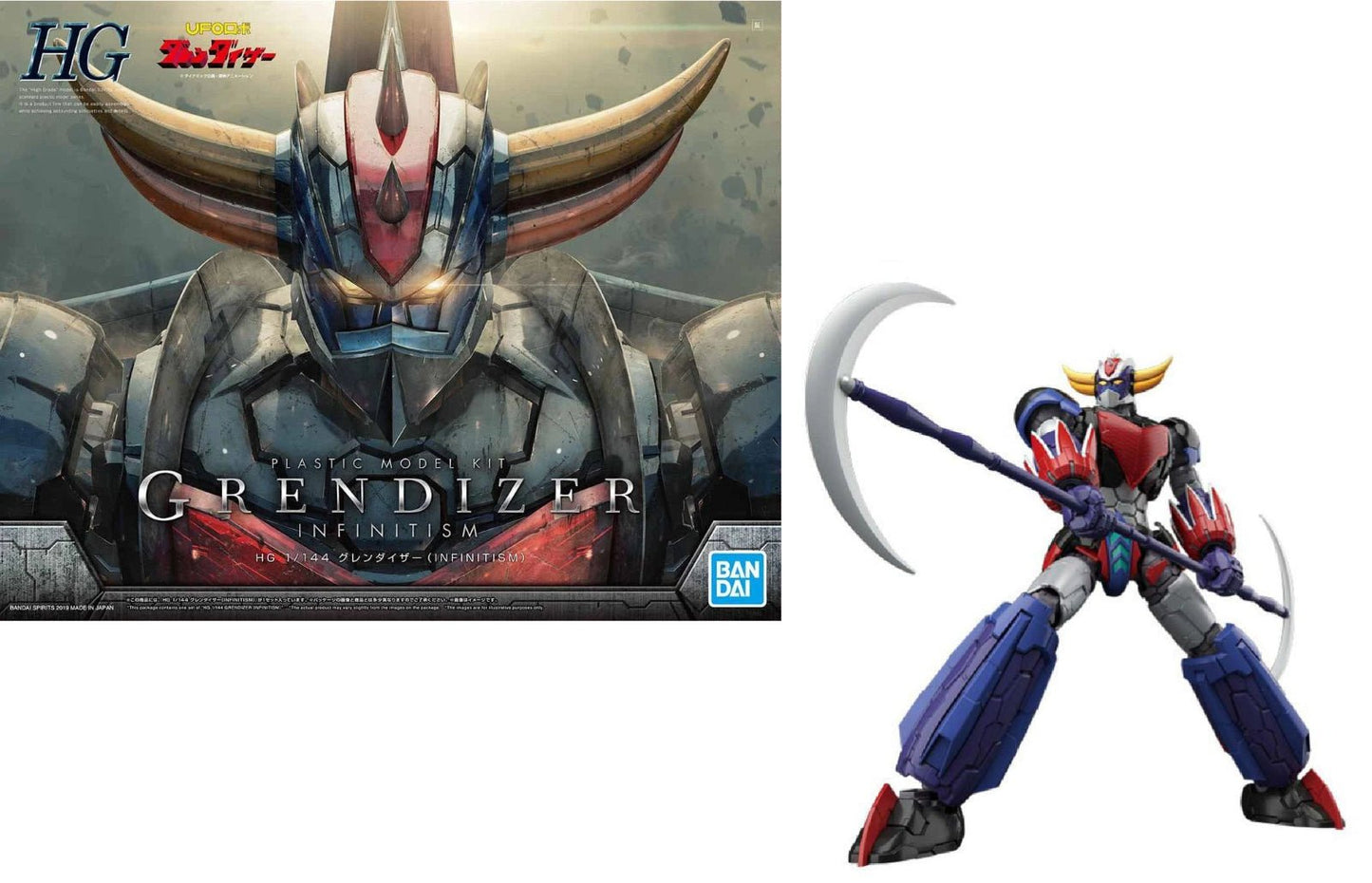 Bandai - Grendizer HG 1/144 Infinity Model Kit – 20 cm