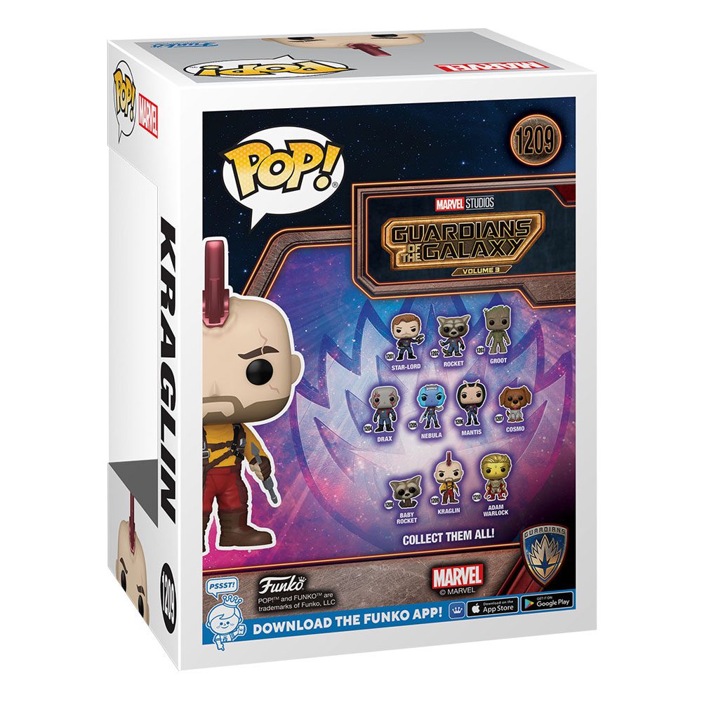 Guardians of the Galaxy Vol. 3 POP! Vinyl Figure Kraglin 1209 by LAB7 Malta, Europe