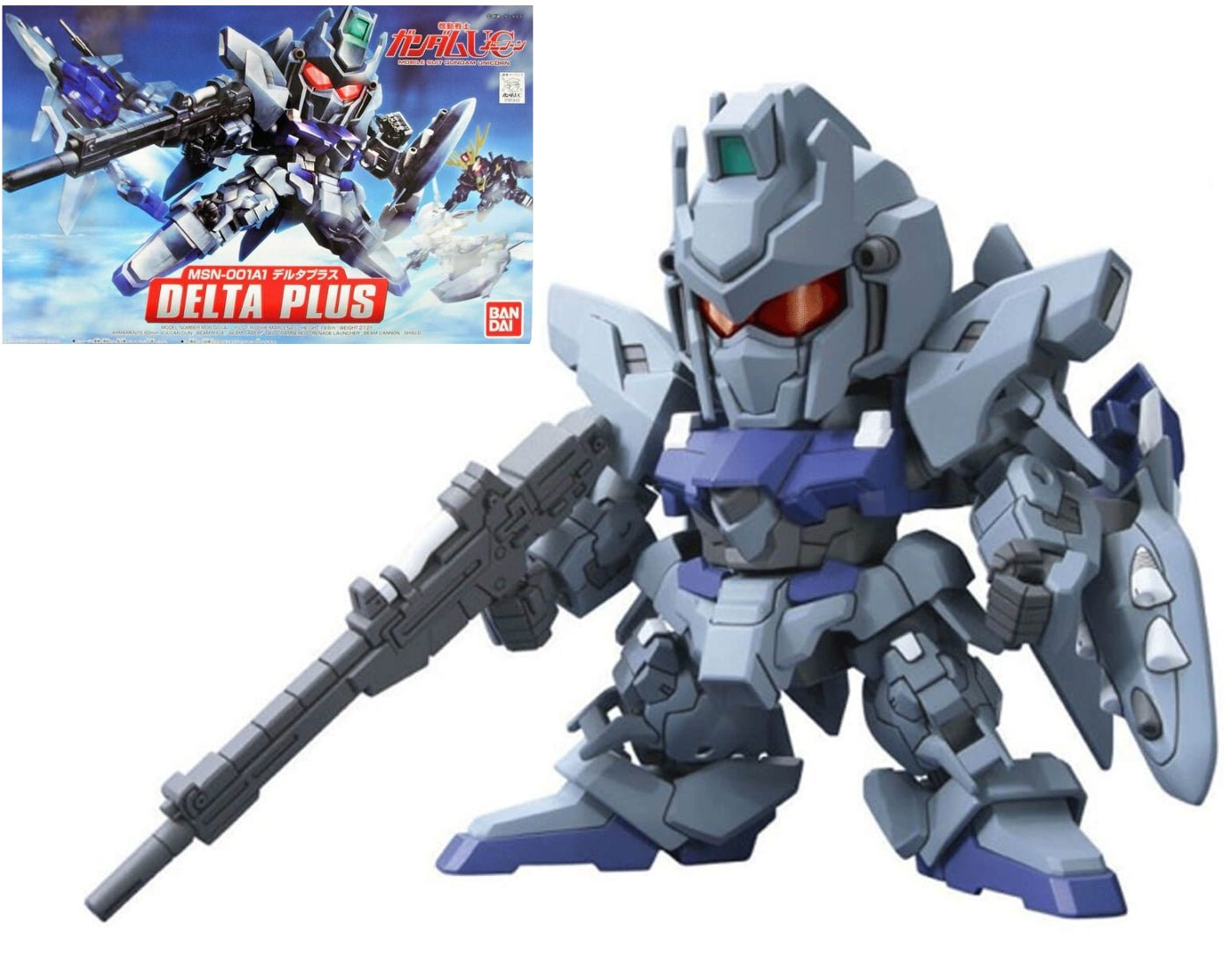 Bandai - Gundam BB379 Delta Plus Model Kit