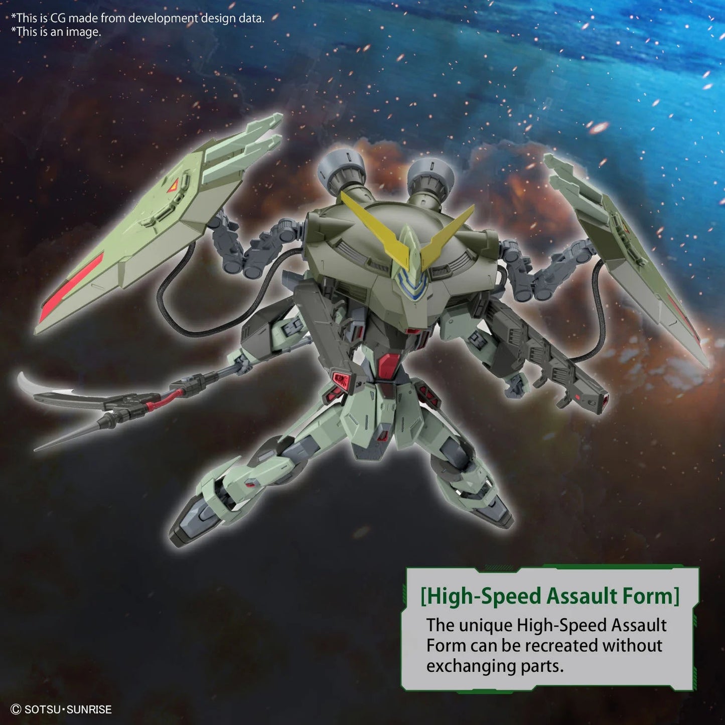 GUNDAM - FULL MECHANICS 1/100 Forbidden Gundam - Model Kit by LAB7 Malta, Europe