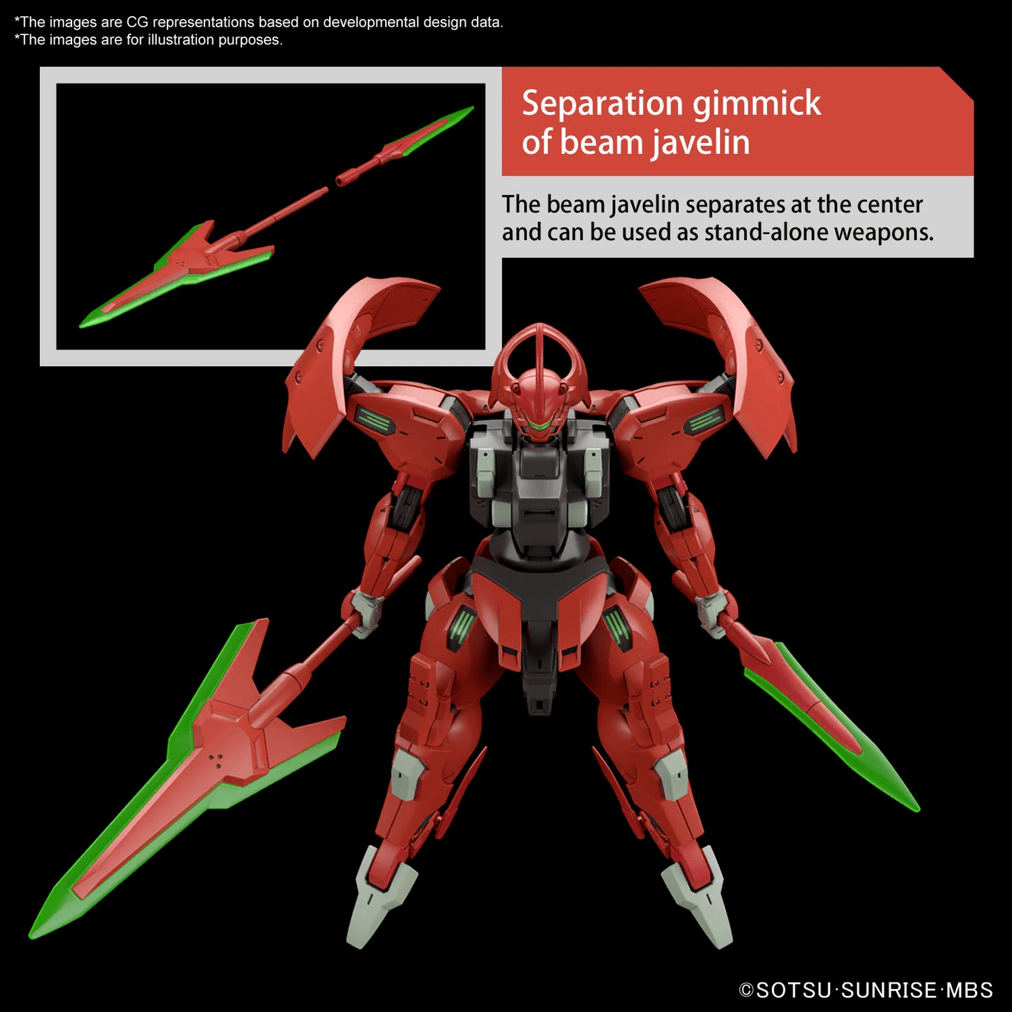 GUNDAM - HG 1/144 Darilbalde - Model Kit by LAB7 Malta, Europe