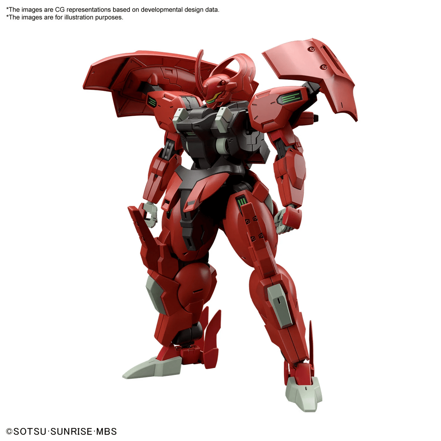 GUNDAM - HG 1/144 Darilbalde - Model Kit by LAB7 Malta, Europe
