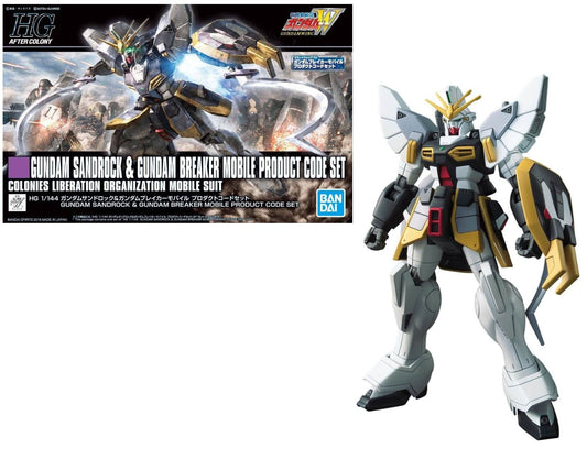 GUNDAM - HG 1/144 XXXG - 01SR Gundam Sandrock & Breaker MPCS Model Kit by LAB7 Malta, Europe