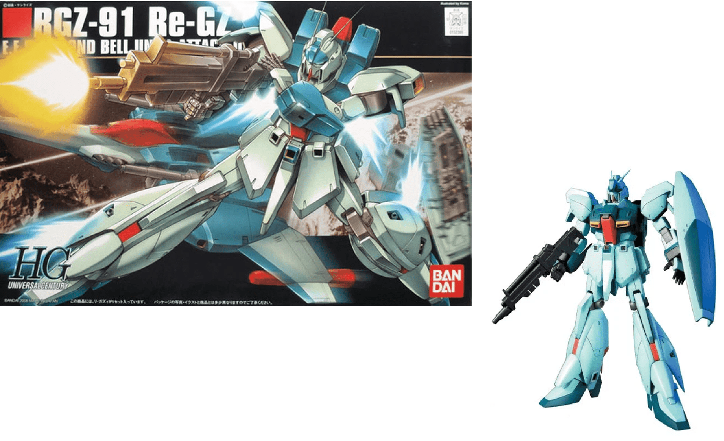 Buy GUNDAM - HGUC 1/144 Re - GZ RGZ - 91 - Model Kit 3 - fast Malta shipping across Europe. Limited stock, secure checkout. Order now!