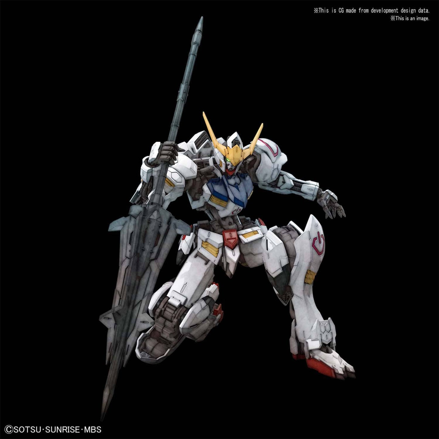 GUNDAM - MG 1/100 Barbatos - Model Kit by LAB7 Malta, Europe