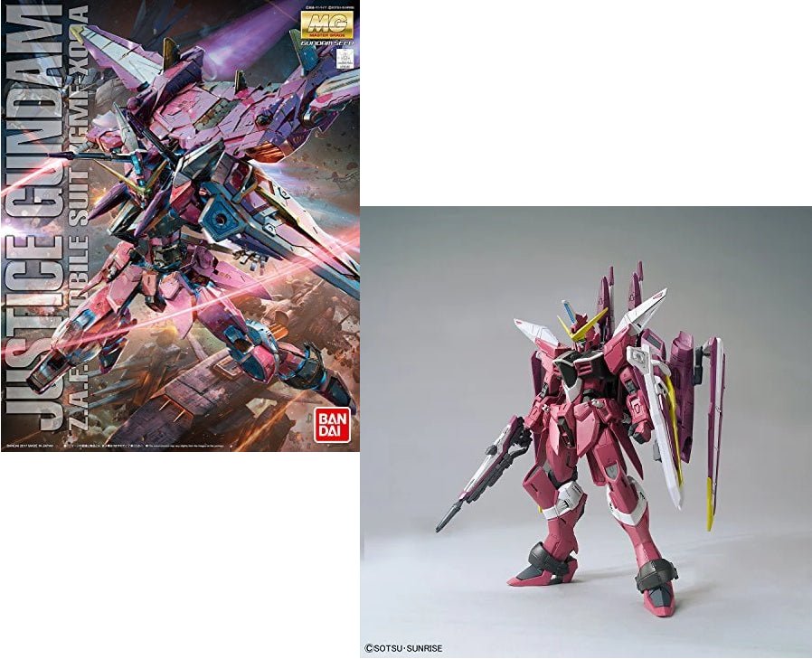 Bandai GUNDAM - MG Justice Gundam 1/100 - Model Kit by LAB7 Malta, Europe