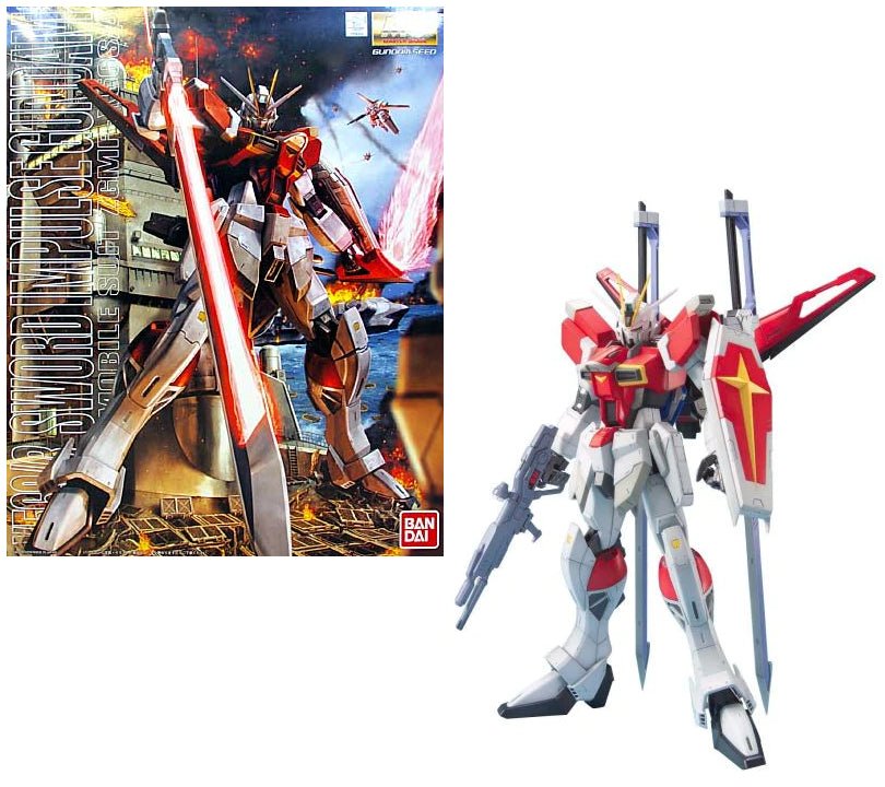 GUNDAM - MG Sword Impulse Gundam 1/100 - Model Kit by LAB7 Malta, Europe