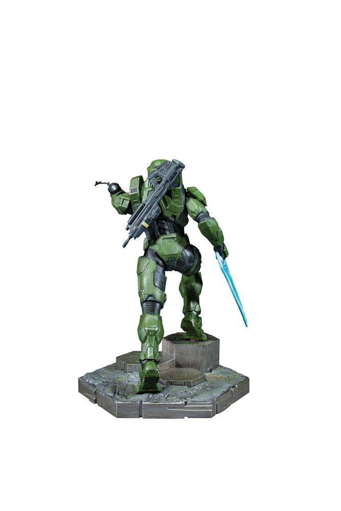 Halo Infinite PVC Statue Master Chief & Grappleshot 26 cm by LAB7 Malta, Europe