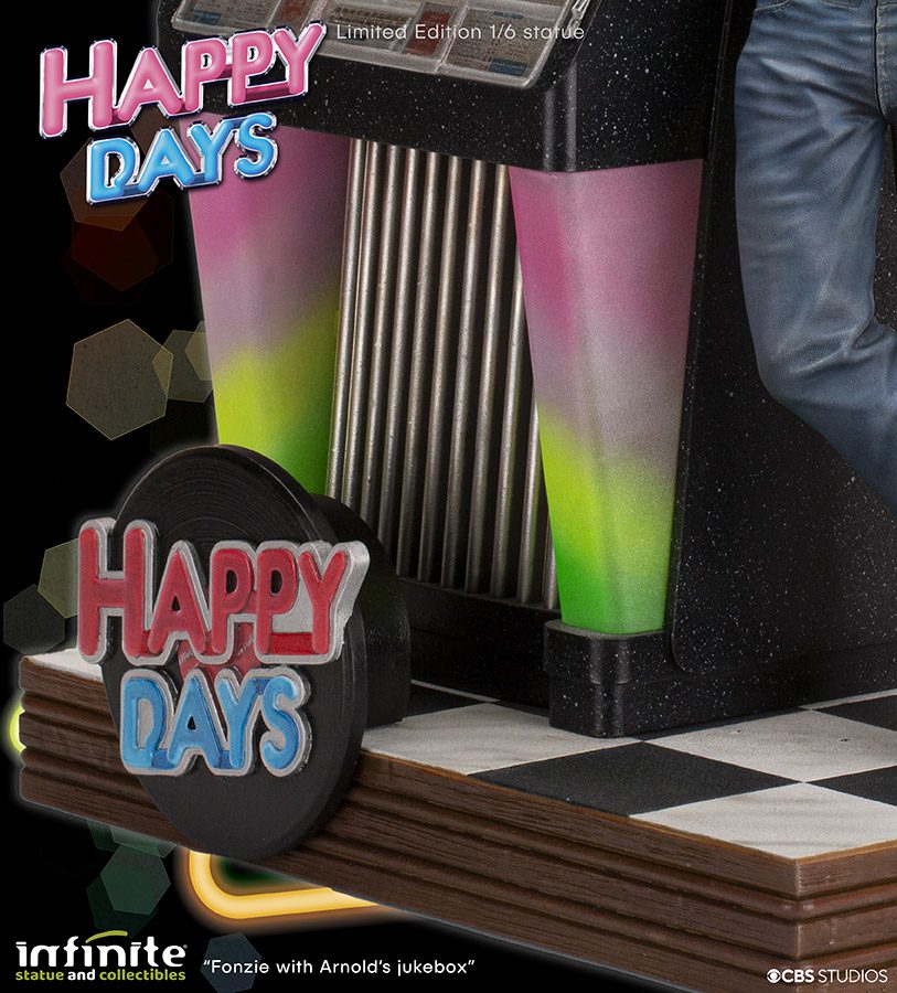 Happy Days Fonzie Old & Rare Resin Statue 1/6 by LAB7 Malta, Europe