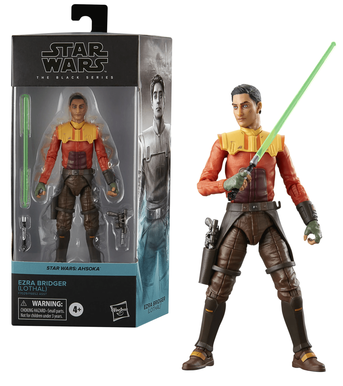 Hasbro - Hasbro Star Wars Ahsoka Ezra Bridger Black Series Figure 15cm