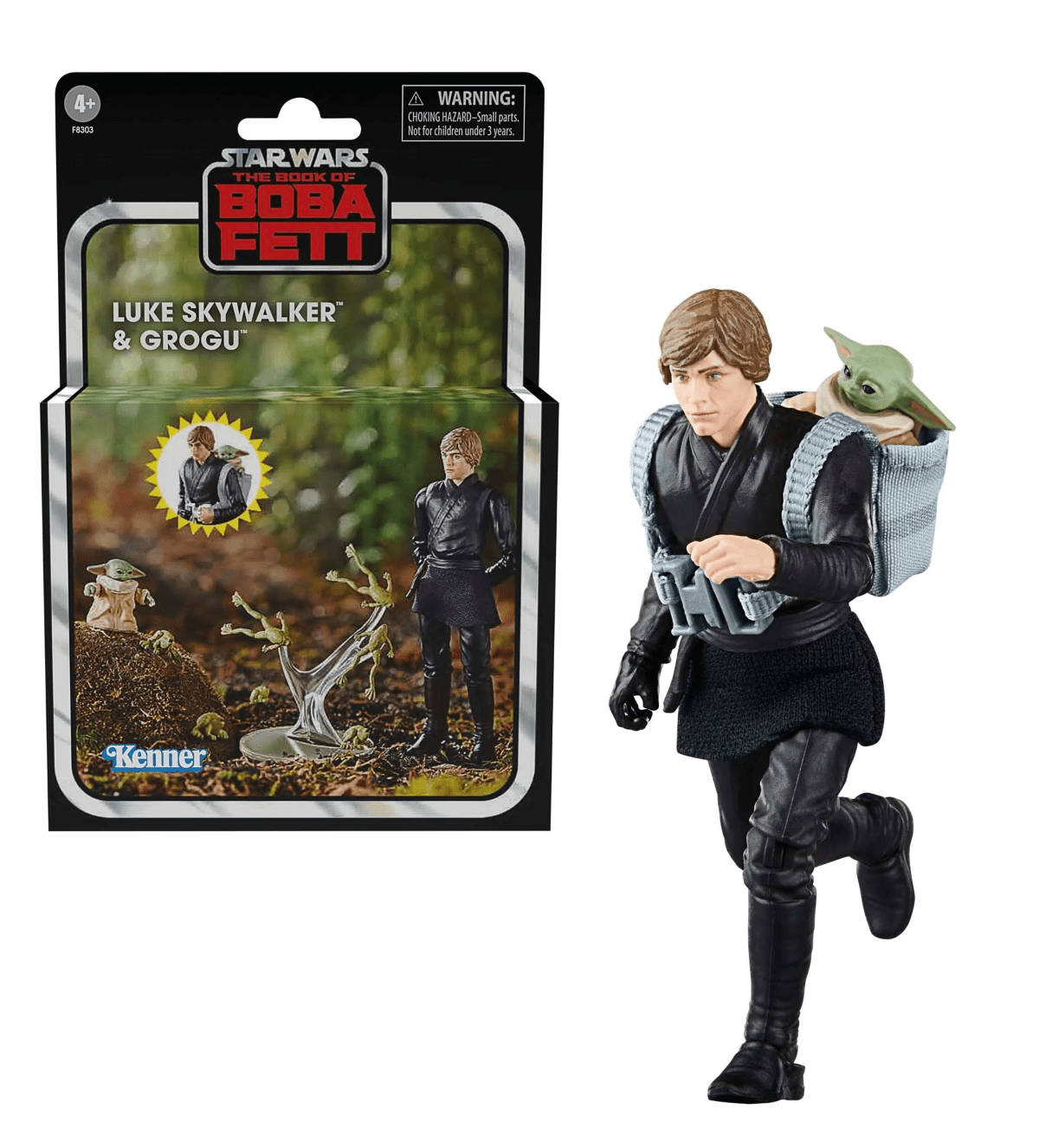 Hasbro - Hasbro Star Wars Vintage Luke & Grogu 2 - Pack Figures 10cm