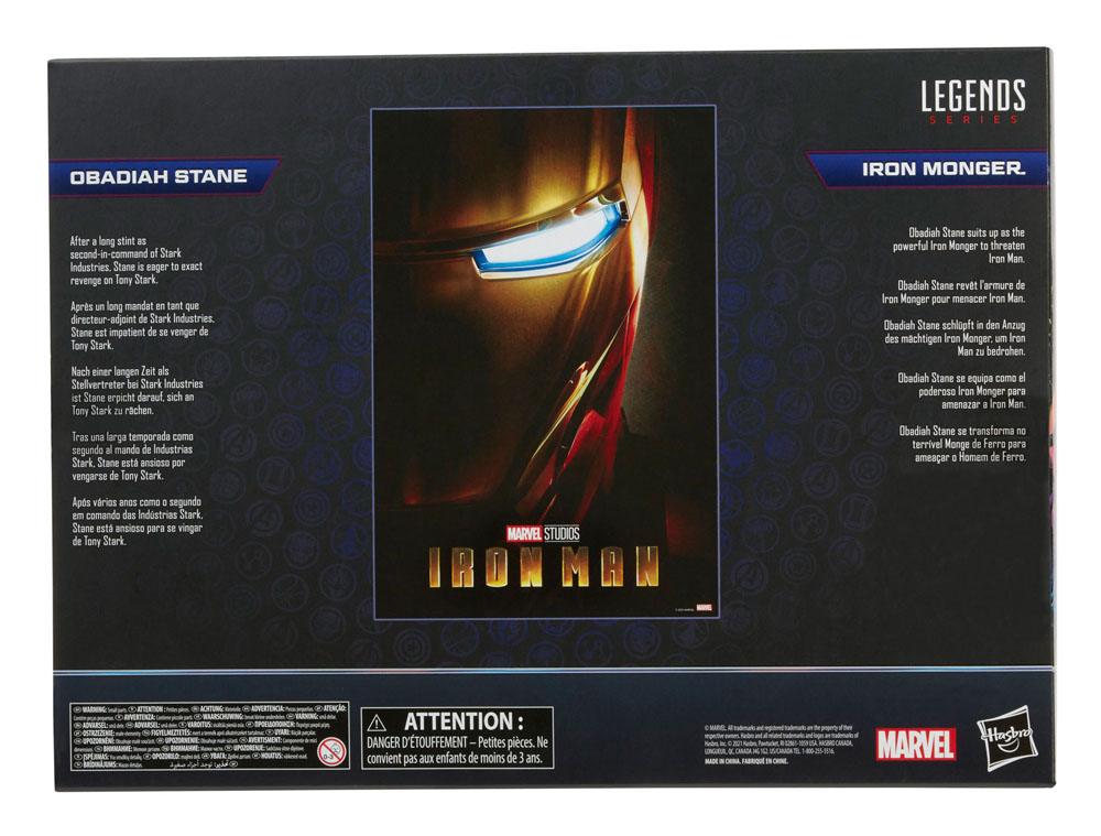 Hasbro - Marvel Legends Obadiah Stane & Iron Monger 2 - Pack Action Figures