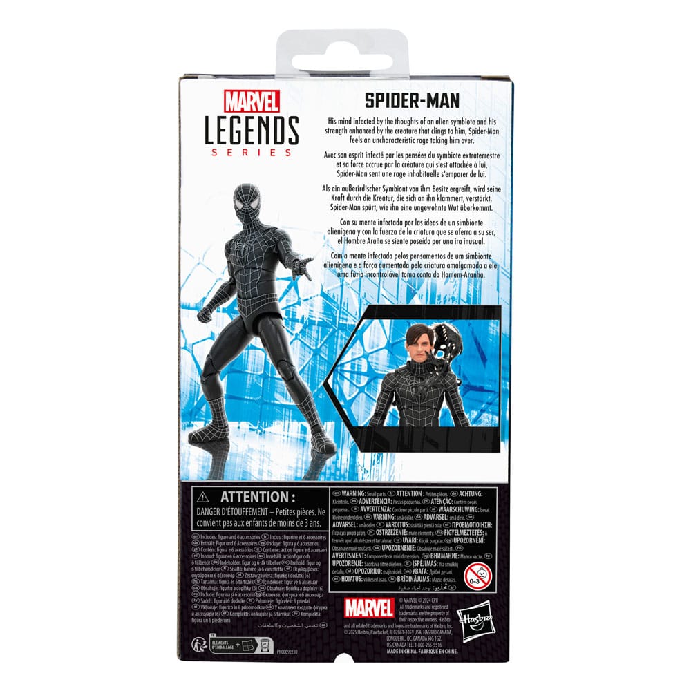 Hasbro - Marvel Legends Spider - Man 3 Black Suit Action Figure 15 cm