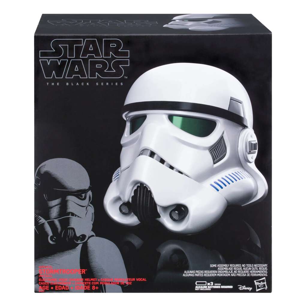 Hasbro - Star Wars Black Series Rogue One Stormtrooper Electronic Helmet