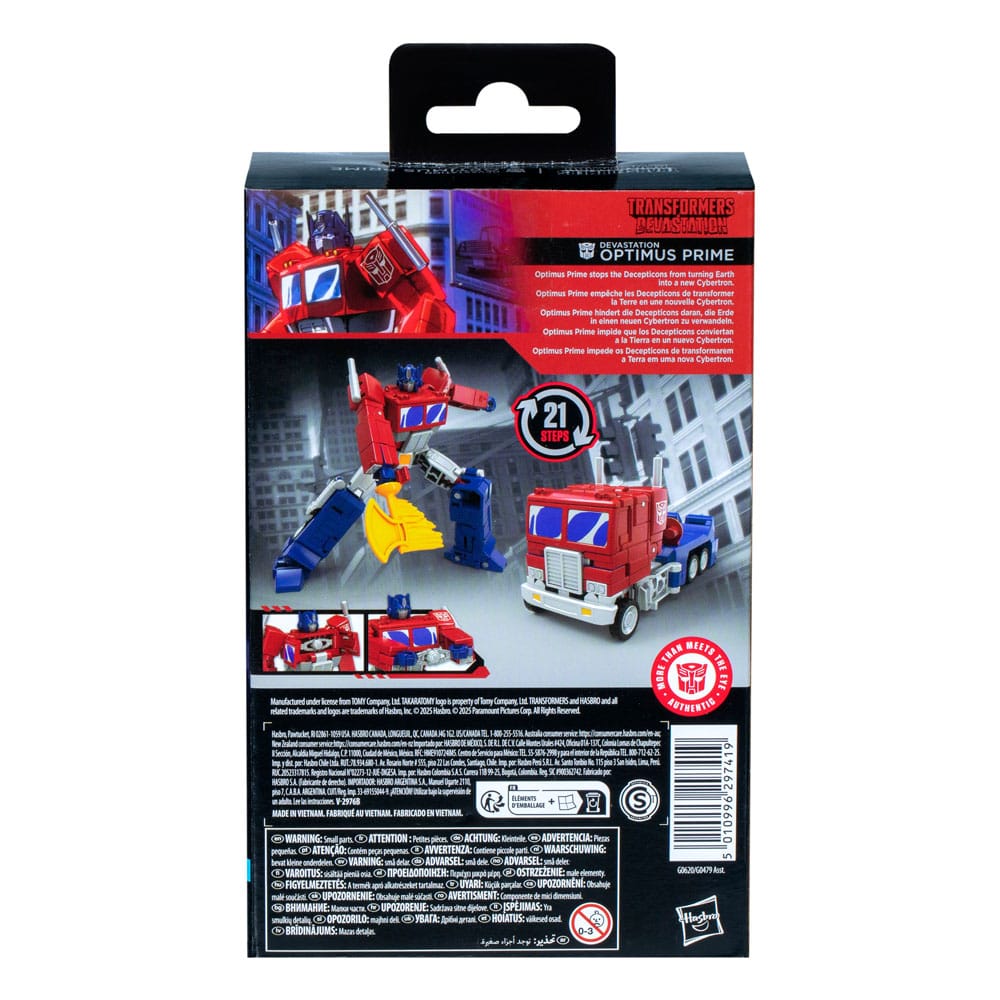 Hasbro - Studio Series Deluxe Optimus Prime Devastation 11 cm