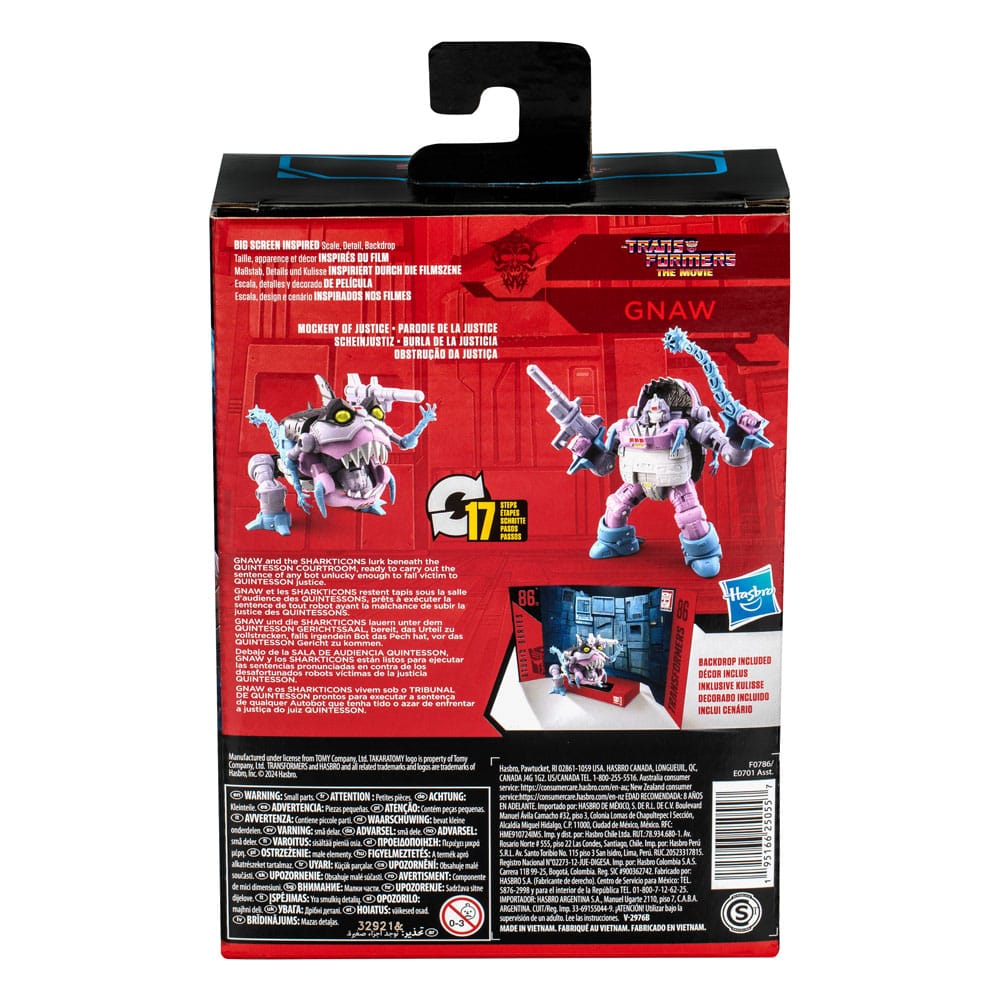 Hasbro Studio Series Transformers: The Movie Deluxe Class Action Figure – Gnaw (11 cm) by LAB7 Malta, Europe