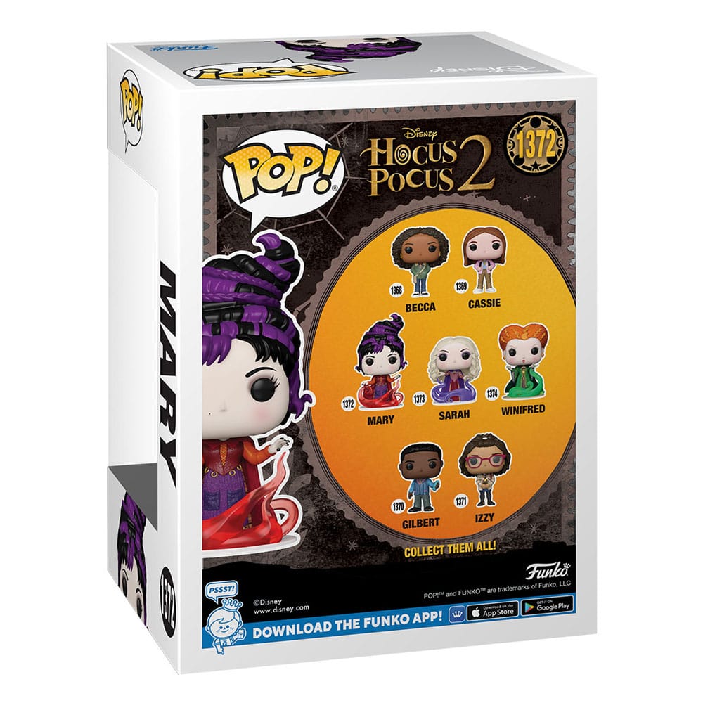 Hocus Pocus 2 POP! Disney Vinyl Figure Mary (Smoke) 9 cm by LAB7 Malta, Europe