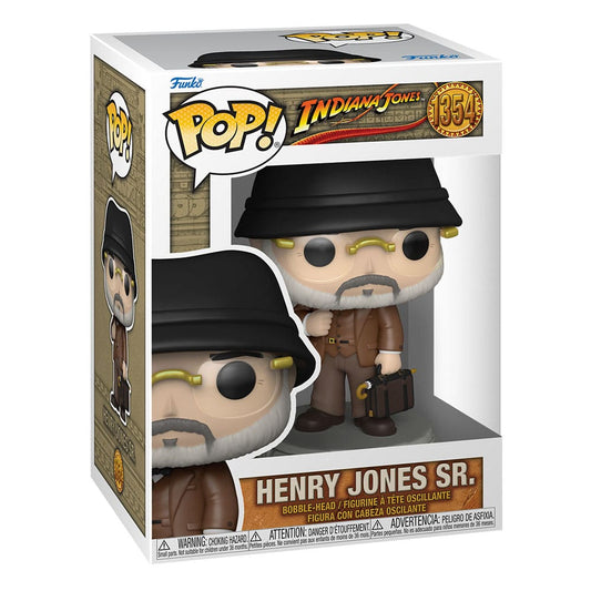 Indiana Jones POP! Movies Vinyl Figure Henry Jones Sr 9 cm by LAB7 Malta, Europe