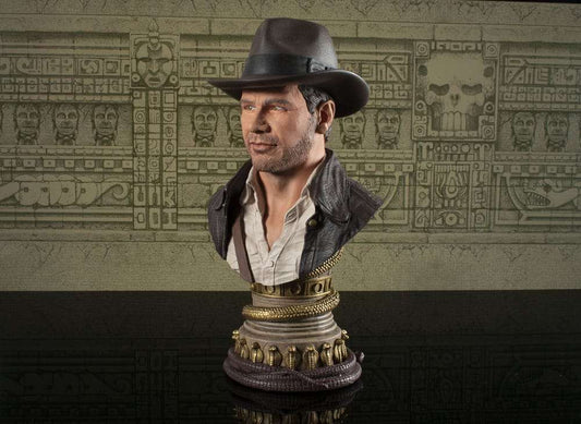 Indiana Jones: Raiders of the Lost Ark Legends in 3D Bust 1/2 Indiana Jones 25 cm by LAB7 Malta, Europe