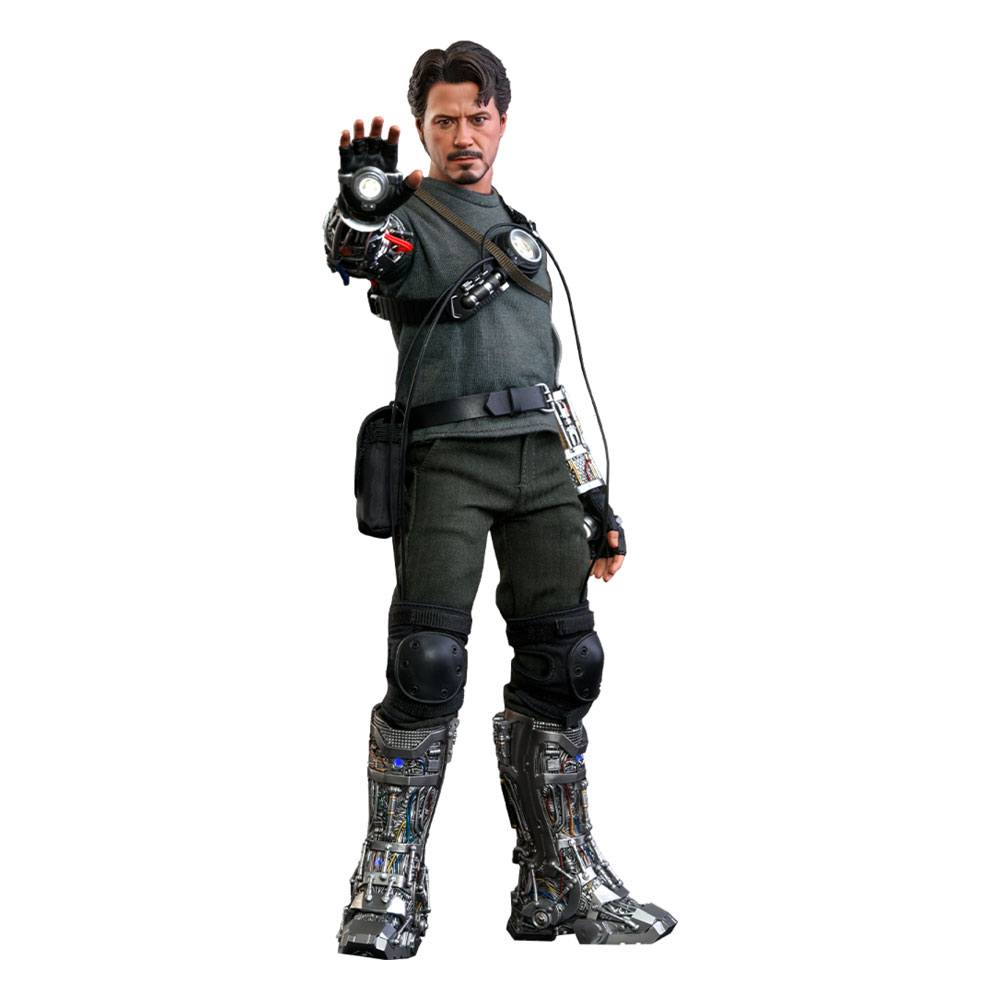 Hot Toys - Iron Man Movie Masterpiece Action Figure 1/6 Tony Stark (Mech Test Deluxe Version) 30 cm