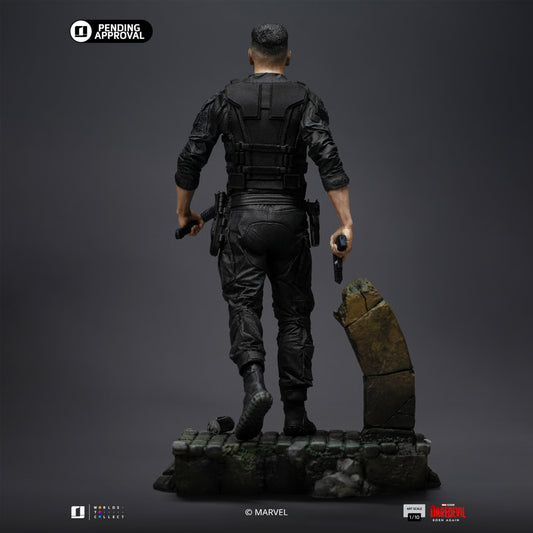 Iron Studios Punisher 1/10 Daredevil: Born Again Art Scale Statue by LAB7 Malta, Europe