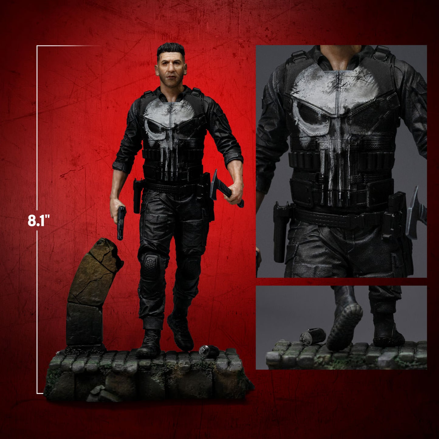 Iron Studios Punisher 1/10 Daredevil: Born Again Art Scale Statue