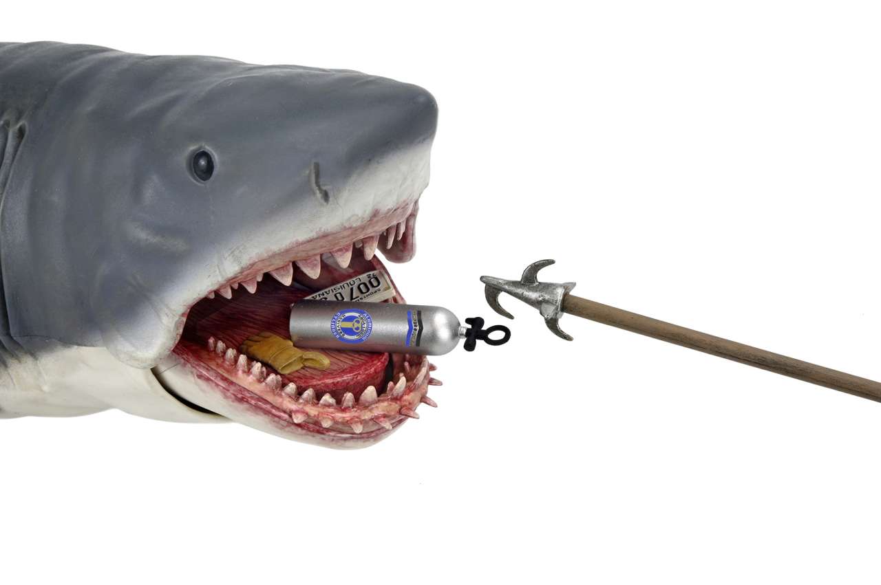 Jaws 50th Anniversary 12" Action Figure – NECA Bruce Collectible by LAB7 Malta, Europe