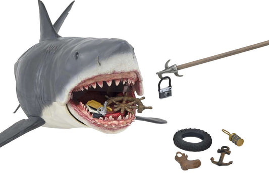 Jaws 50th Anniversary 12" Action Figure – NECA Bruce Collectible by LAB7 Malta, Europe
