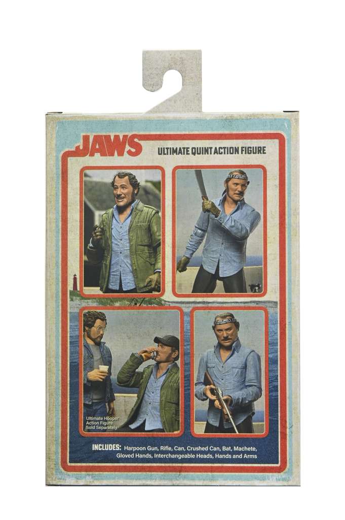 NECA - Jaws 50th Anniversary Sam Quint Ultimate Action Figure – NECA