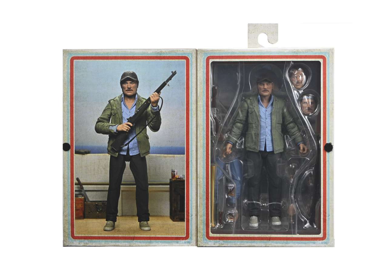 NECA - Jaws 50th Anniversary Sam Quint Ultimate Action Figure – NECA