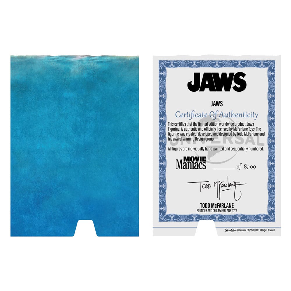 McFarlane - Jaws Movie Maniacs PVC Statue 50th Anniversary Edition 16 cm