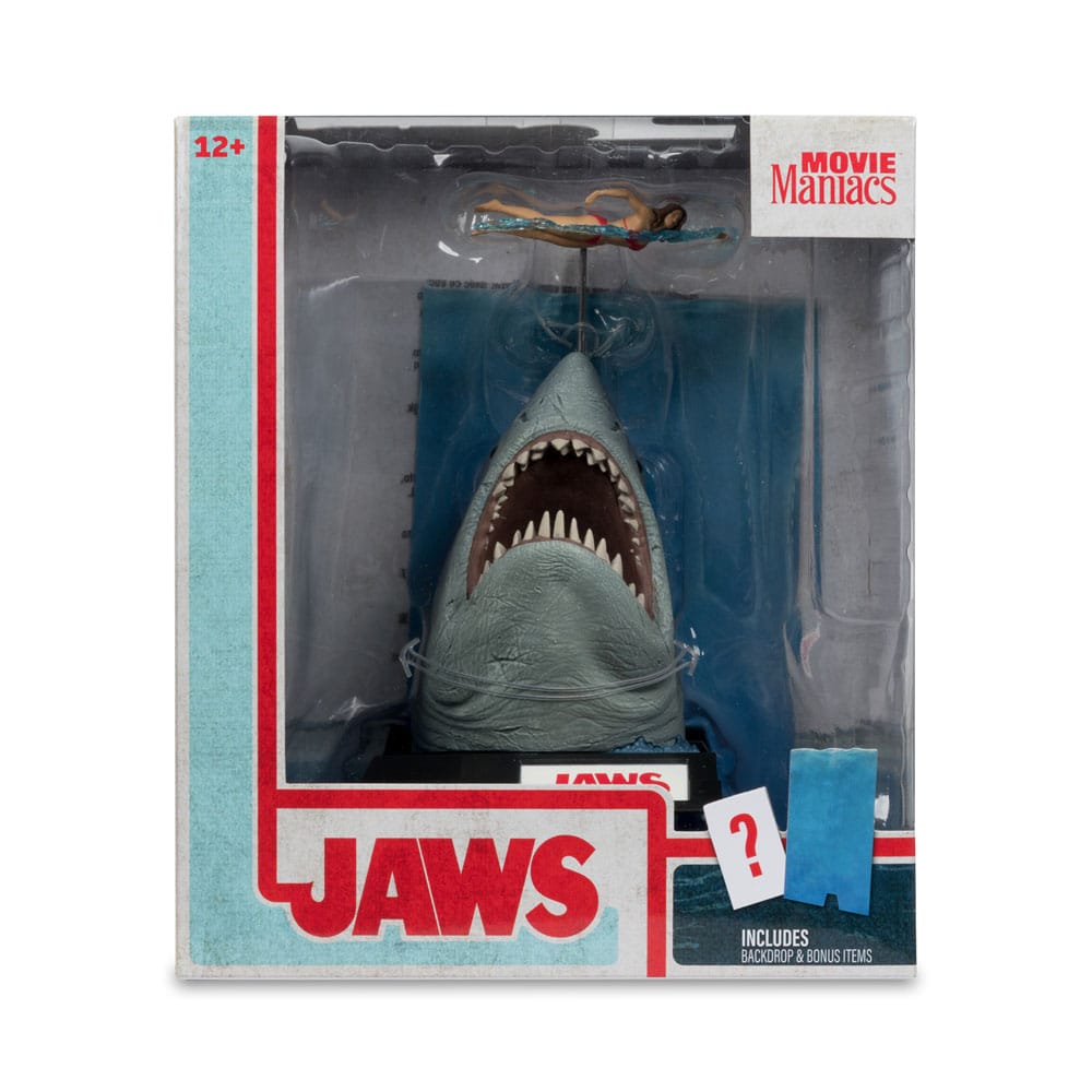 Jaws Movie Maniacs PVC Statue 50th Anniversary Edition 16 cm by LAB7 Malta, Europe
