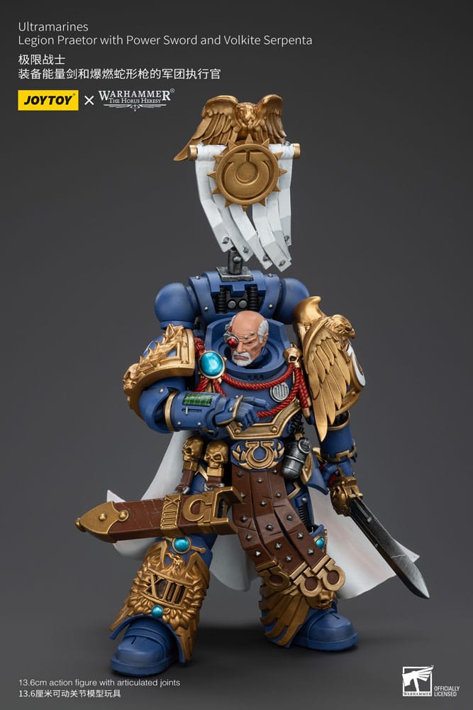 Warhammer Horus Heresy Ultramarines Praetor Action Figure 20cm by LAB7 Malta, Europe