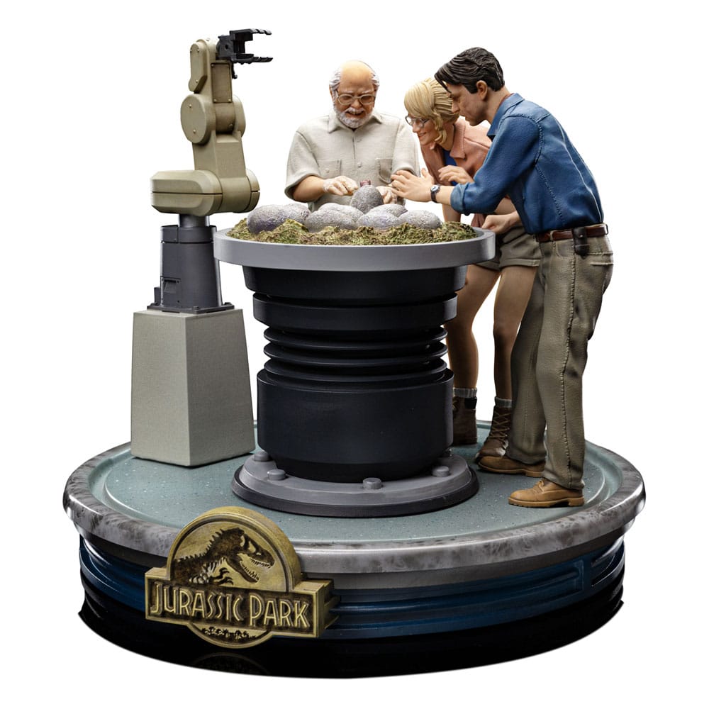 Jurassic Park Scale Statue 1/10 Dino Hatching 23 cm by LAB7 Malta, Europe