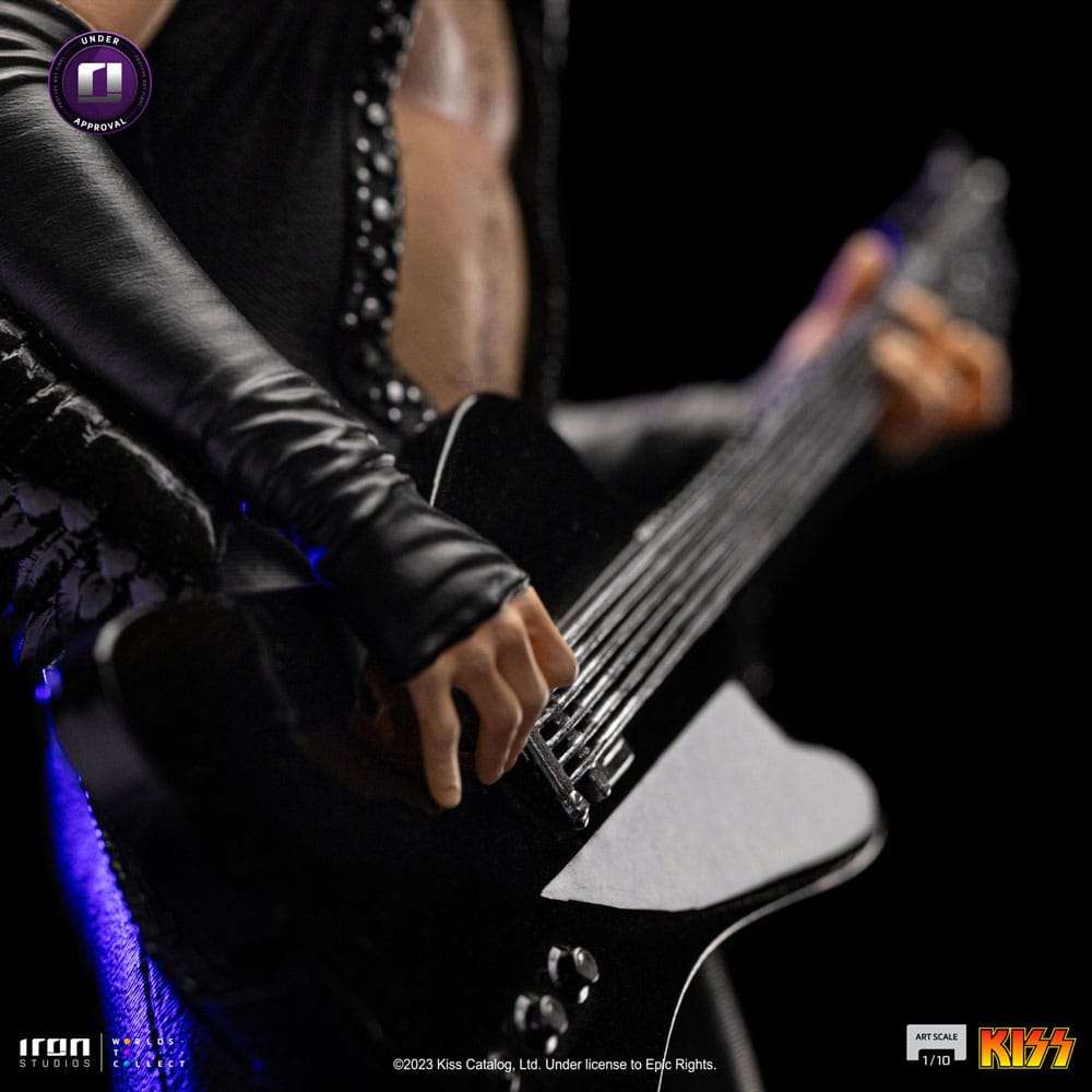 Kiss Art Scale Statue 1/10 Paul Stanley 22 cm by LAB7 Malta, Europe