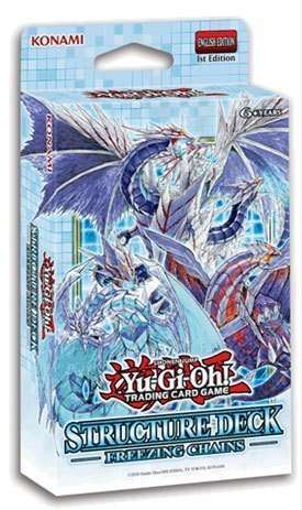 Konami Yu - Gi - Oh! Structure Deck Freezing Chains Display (8) by LAB7 Malta, Europe