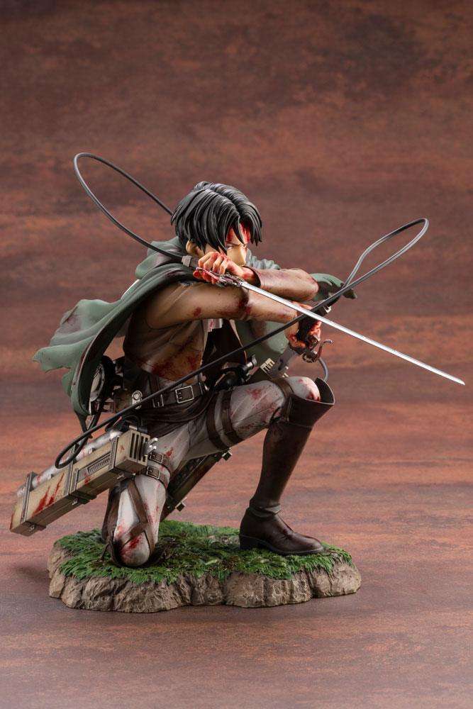 Kotobukiya Attack on Titan ARTFXJ Statue 1/7 Levi Fortitude Ver. 17 cm by LAB7 Malta, Europe